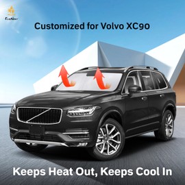 EcoNour Sunshade Compatible for Volvo XC90