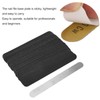 100 Pcs Replacement Nail File Strip, Stainless Steel Base Plate,