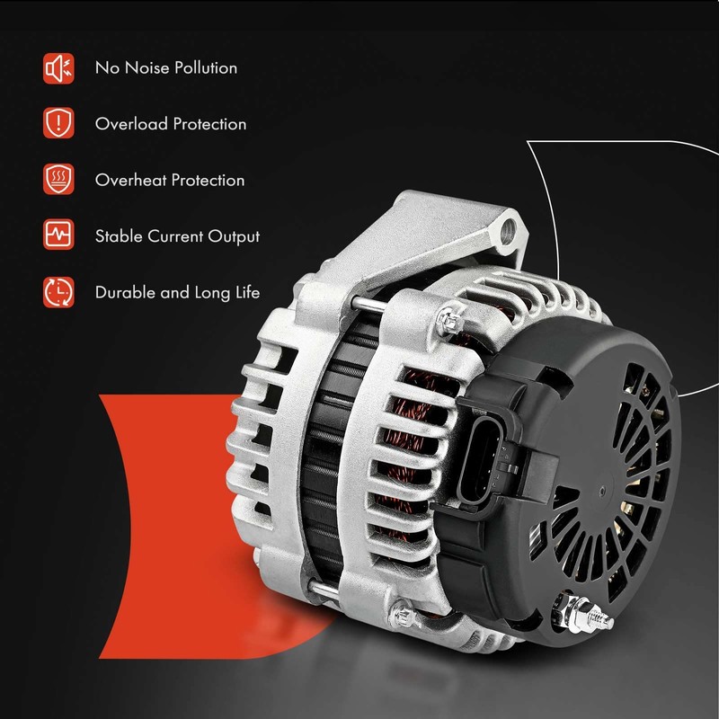 A-Premium Alternator Compatible with Caterpillar 236D, 242D, 246D, 257D, 259D,