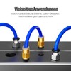 HANGLIFE PC4-M10 & PC4-M6 PTFE Hose Connectors, Push-to-Connect Quick Connectors,