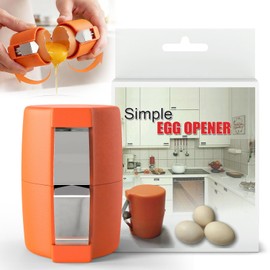 2026 New Upgrade Egg Cracker, Silicone Egg Shell Opener Suitable for Cracking Raw Eggs, Eggs Shell Breaker in Paper Box Packaging, Opens Egging with Ease, Kitchen Convenience Gadget