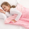 Alomidds Weighted Blanket Kids 5lb 36"x48", Minky Dots Small Weighted
