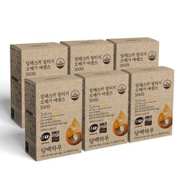 A simple day Simple Day Alaska Altige Omega Essence 1000 180 Capsules 6 Months 6 Boxes Vitamin D 600IU / 담백하루 알래스카 알티지 오메가 에센스 1000 180캡슐 6개월 6박스 비타민D 600IU