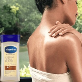 Vaseline Body Oil Gel Coconut Restore