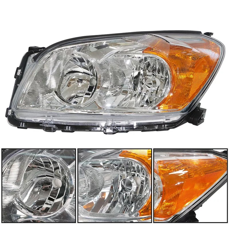 Headlights Assembly Pair Compatible with 2009 2010 2011 2012 Toyota
