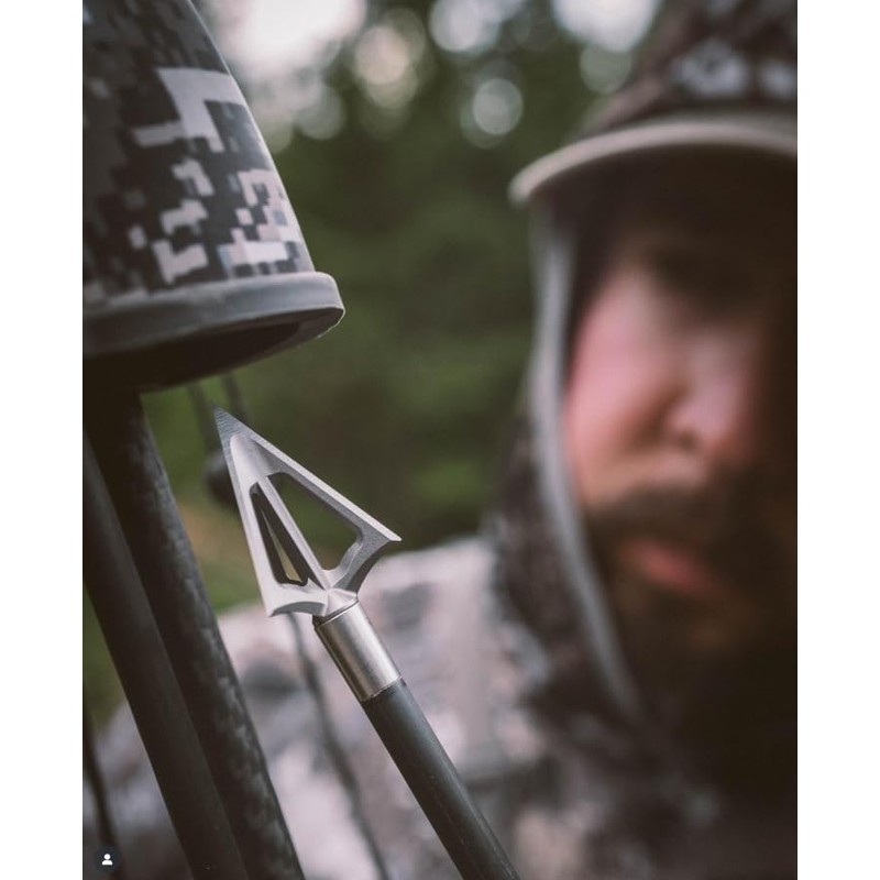 G5 Outdoors Montec 100 Grain 1-1/16" Cut Broadheads (3 Pack)