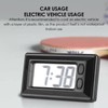 GLOGLOW Ultra Thin Digital Clock, Self Adhesive LCD Digital Electronic