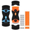 2PACK Razor Blade Scraper, 2-in-1 Scraper Tool with 12Pcs Plastic