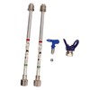 2PCS Spray Extension Rod G7/8 14 Stainless Steel Sprayer Tip