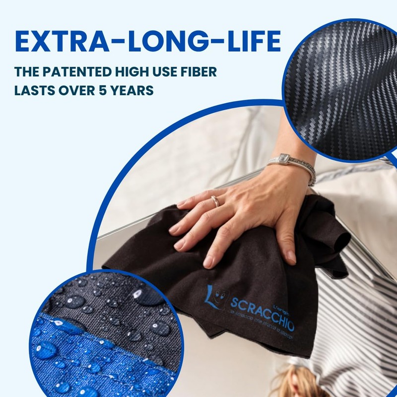 Scracchio Microfiber Cloth Car, Glass and Home Cleaning, Magic Cleaning