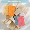 qingmeng Soap Bags, Pack of 5 Soap Bags, Natural, Sisal