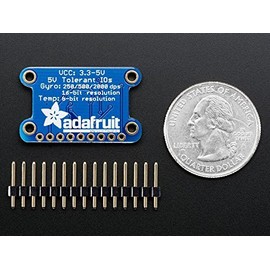 Adafruit L3GD20H Triple-Axis Gyro Breakout Board - L3GD20/L3G4200 Upgrade - Arduino Library Compatible, I2C, SPI Connectivity
