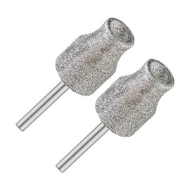 FOCSTOL Diamond Rotary Bit for Dogs Pets, 2pcs 3mm Rotary Nail Grinder Bits for Animals Nail Care
