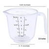DOTINGHUX Measuring Cup, 3/4 Cup, Clear