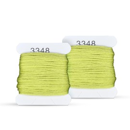 ATTERET - Kit de hilo de bordado y recambios, hilos de algodón, codificación de colores DMC para punto de cruz, manualidades de cuerda, pulseras de la amistad