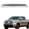 Silscvtt Front Upper Hood Bulge Molding Grille Trim Chrome Replacement