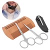 Juego Piezas Cuidado Barba Kit Afeitado Hombre Tijeras Tijera Bigote