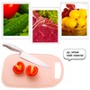 Cutting Board for Kitchen, Wheat Straw Chopping Boards with Juice