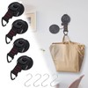 Esshogo Suction Cup Anchor with Attachment Hook Tying 4 Pieces