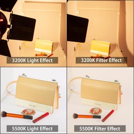 HWAMART Orange Lighting Gel Filter Transparent Color Correction 1/8 CTO Coloured Lighting Sheet Craft for 800W Red Head Light Strobe Spotlight Flash Photography Photo Studio Wratten Filter, 50x40cm