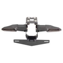 Tail Tidy Kit for ZX-4R ZX-4RR ZX-4R SE 2023 2024 2025, ZX-25R 2020-2025 Fender Eliminator Kit Equipped Foldable License Plate Holder, License Plate Light, Plug&Play Turn Signal Lights