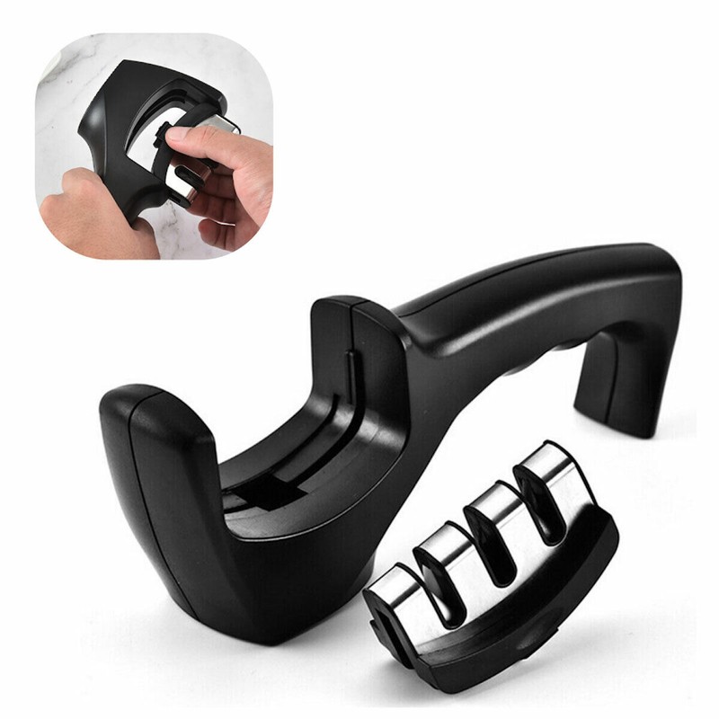Unbranded Knife Sharpener 3 Stage Professional Ceramic Tungsten Kitchen Sharpening