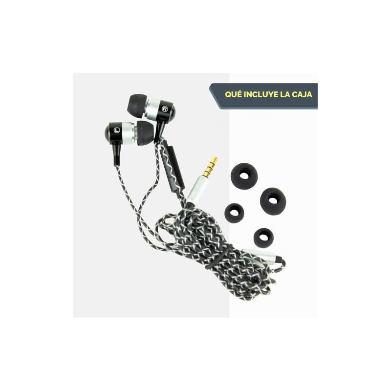 Kicker Auriculares con cable EB54 con micrófono | Grandes auriculares