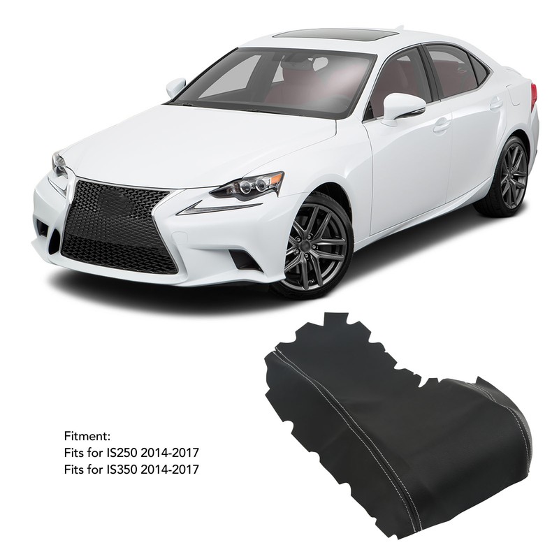 Center Console Armrest Cover PU Leather Armrest Box Protective Cover