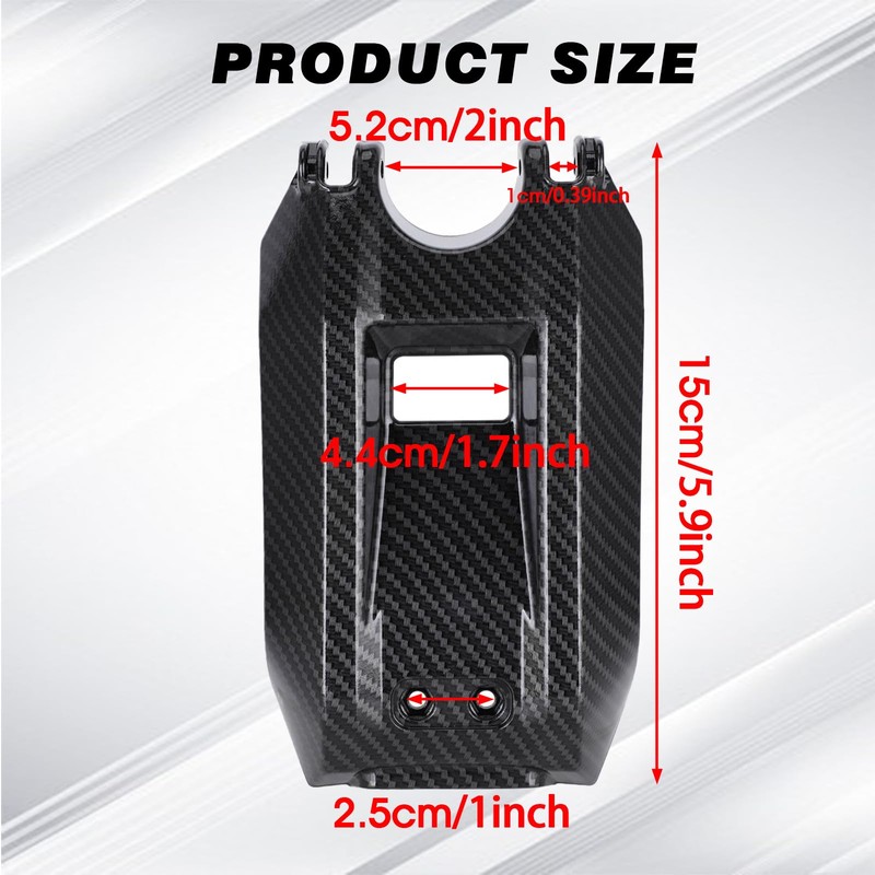 JFG RACING Sur Ron Battery Cover Carbon Fiber Pattern for