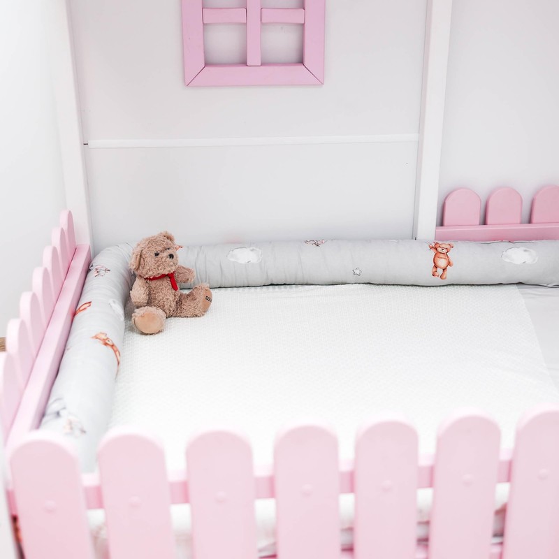 Totsy Baby Side Sleeper Pillow, Body Pillow, Long Bed Roll,