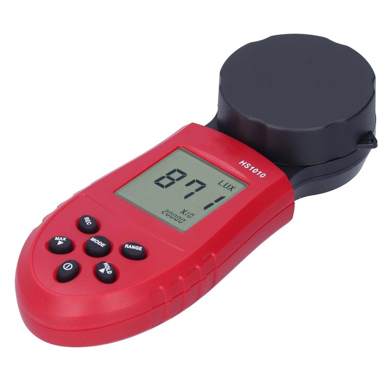 Auto Range Photometer Digital Display Illuminance Meter Electronic Handheld Light