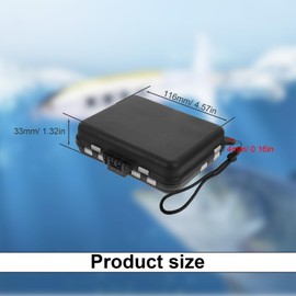 LINTRA Ngel Köder Box, Doppellagig Tackle Box Angeln, Multifunktional, 12 Fächer Köderbox Angeln, mit Handschlaufe, für Aufbewahrung von Köder oder Zubehör