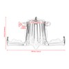 Chrome Tappet Lifter Block Accent Cover Fit for Harley Touring