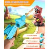 Protado Dinosaur Shooting Toy for Boys Girls, Movable Target Shooting