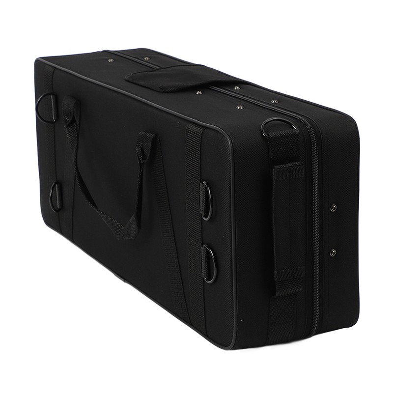 Trumpet Storage Box with Shoulder Strap Multiple Compartments Oxford Cloth