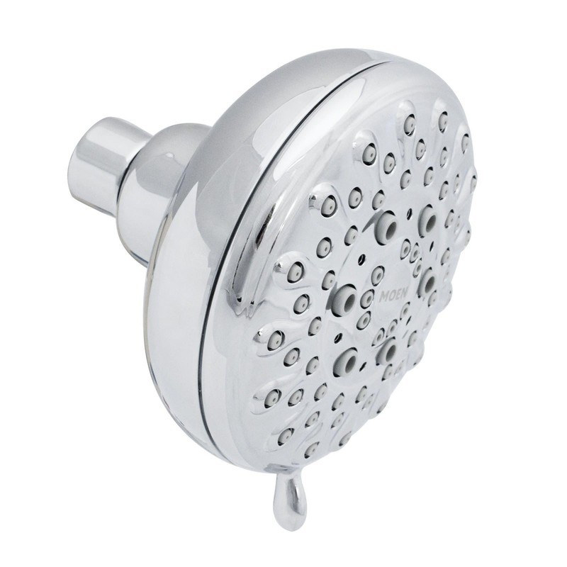Moen 23045 Banbury 4-Inch 5-Function Showerhead, Chrome