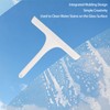 Glass Wiper with Non Slip Handle Silicone Window Cleaner Squeegee