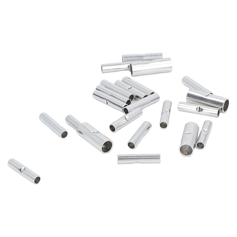 200Pcs Wire Ferrule Copper Male Female Crimp Terminal Connector for
