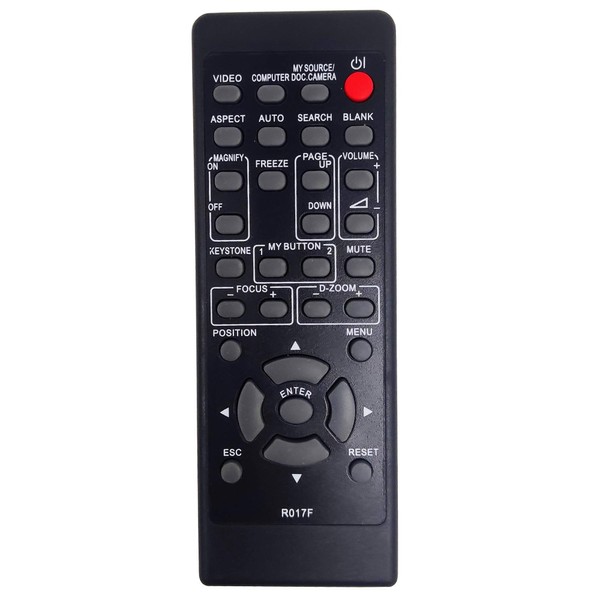INTECHING R017F Projector Remote Control for Hitachi BZ-1, CP-A221N, CP-A222WN,