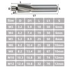 Cutter HSS Counterbore End Mill M3-M12 Pilot Slotting Tool Countersink