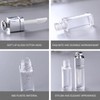 Tavvke 6 Pcs 3ml Empty Lip Gloss Tubes, Clear Refillable