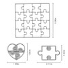 9 PCS Square Puzzle Cutting Dies, Sudoku Nine-Box Frame Die