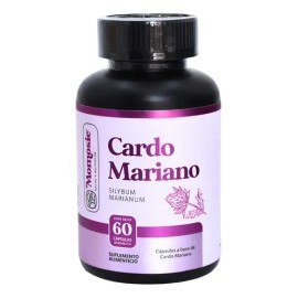 Cardo Mariano 60 Cápsulas 500mg | Suplemento Natural