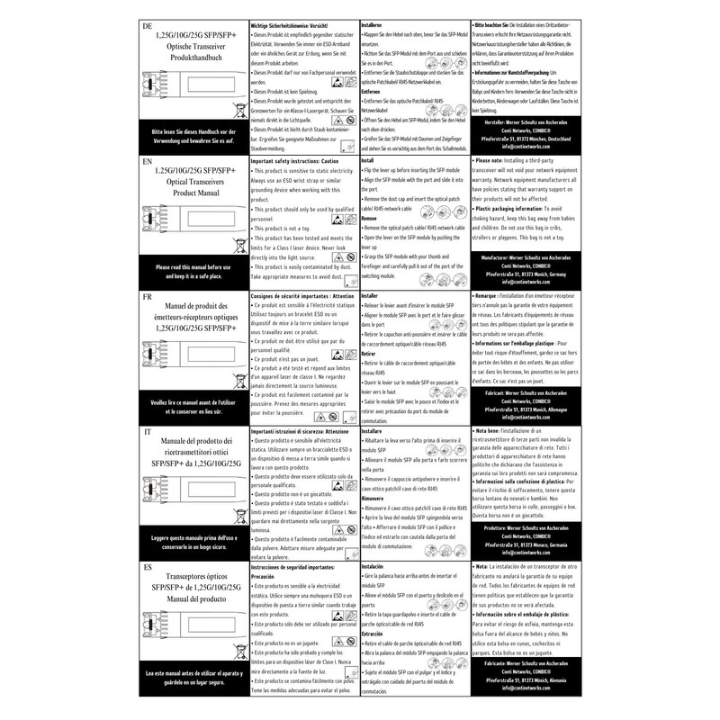 CONBIC® 455883-B21-C - HP BladeSystem C-Class 10Gb SFP+ SR Compatible