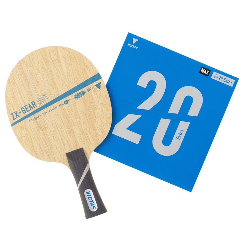 Victas (VICTAS) Table Tennis Racket ZX-GEAR OUT Shakehand Attack with