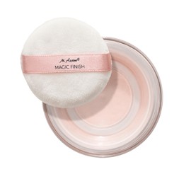 M. Asam MAGIC FINISH Final Touch Setting Powder Brightening Pink (12g) – Loses Puder für ein natürlich mattiertes Finish, optimaler Halt & feines Hautbild, leichtes Powder Make up, mit Hyaluron