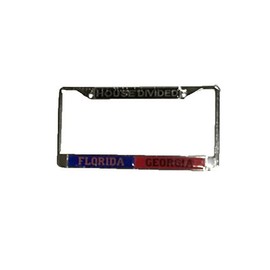 Florida Gators House Divided Florida/Georgia License Plate Tag Frame