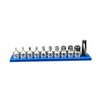 10 PC. 1/4 IN DR. STUBBY HEX METRIC DRIVER SET