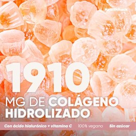 Colágeno Hidrolizado Tipo I, II, III, V Y X para Adulto 180 Gomitas h2Hack