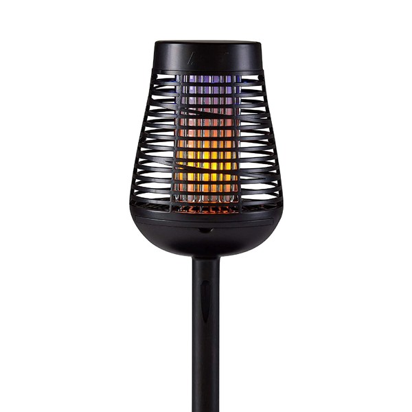 PIC Solar Insect Killer Torch (DFST), Bug Zapper and Accent Light, Solar Bug Zapper - Kills Bugs on Contact